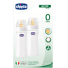 Bán Bộ 2 bình thủy tinh tự nhiên núm cao su 240ml Chicco