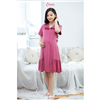 Bán Đầm bầu đuôi cá cổ nơ hồng ruốc Emum