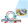 Bán Bộ đồ chơi mô hình đường ray kèm tàu 661H-1 (113 pcs)