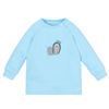 Bán Áo dài tay Raglan bé trai Lullaby NH673P - xanh nhạt