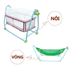 Bán Bộ nôi võng tự động cho bé Vinanoi NV2080 (nhiều màu)
