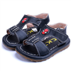Bán Dép sandal bé trai đính hình siêu nhân (1-4 tuổi)