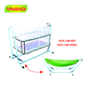 Bán Bộ nôi võng tự động cho bé Vinanoi VNN-NV25