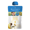 Bán Hỗn hợp kem sữa chuối, hạt lanh Bellamy's Organic 120g (6M+)