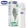 Bán Bình sữa Chicco 240ml (thủy tinh, núm silicone, 0M+)