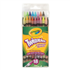 Bán Bút chì dạng vặn 18 màu - Crayola 6874180004