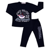 Bán Bộ quần áo cotton bé trai in hình mũ (1-7T)