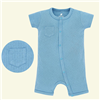 Bán Body romper cộc tay bé trai Lullaby NH23B (xanh)