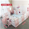 Bán Combo cầu trượt, xích đu, quây cũi, bóng rổ Toyshouse WM19086 (16+2)