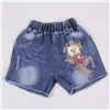 Bán Quần Jean cộc bé gái đính hoa (1-10T)