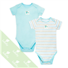 Bán Set 02 body cộc tay Lullaby vai chồm (màu xanh)
