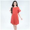 Bán Đầm bầu suông tay bèo đắp chéo cam Emum