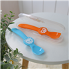 Bán Set 2 thìa ăn dặm silicon Edison hình cú, sư tử
