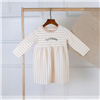 Bán Váy đầm kẻ Baby Doll La Pomme D005 (màu be)