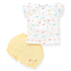 Bán Bộ bé gái chữ A cánh tiên Lullaby NH627P (trắng in hoa)