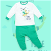 Bán Bộ cài vai dài tay Lullaby NH135B (trắng xanh Green)