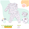 Bán Bộ dài tay cúc lệch Uri&Finn UAB1024 (hình cún)