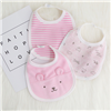 Bán Yếm tròn Momcare hình gấu (set 3 chiếc)