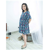 Bán Đầm bầu xếp li dây đan in hoa Emum