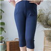 Bán Quần bầu legging ngắn trơn xanh đen Emum