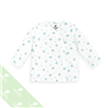 Bán Áo dài tay cài lệch in hình gấu Lullaby NH08-16 (xanh)