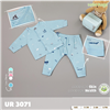 Bán Bộ quần áo sơ sinh cài giữa Petit họa tiết Uala UR3071