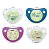 Bán Bộ 2 ty ngậm Nuk Night/Day Silicone NU31880, NU31795 (0M+)