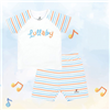 Bán Bộ bé trai cộc tay raglan Lullaby NH602P (trắng)