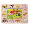 Bán Đồ chơi gỗ toptoys - Bảng câu ghép hình nông trại 98169A