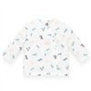 Bán Áo cài lệch dài tay in hình khủng long Lullaby NH609P (trắng)