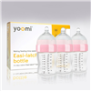 Bán Bình sữa nhựa PP Yoomi 240ml (cổ hồng, bộ 03)