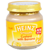 Bán Dinh dưỡng đóng lọ Heinz Custard vị chuối 110g