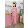 Bán Bộ bầu cổ tim in ly hồng ruốc Emum