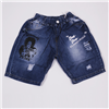 Bán Quần jean ngố bé trai in chữ (3-9T)